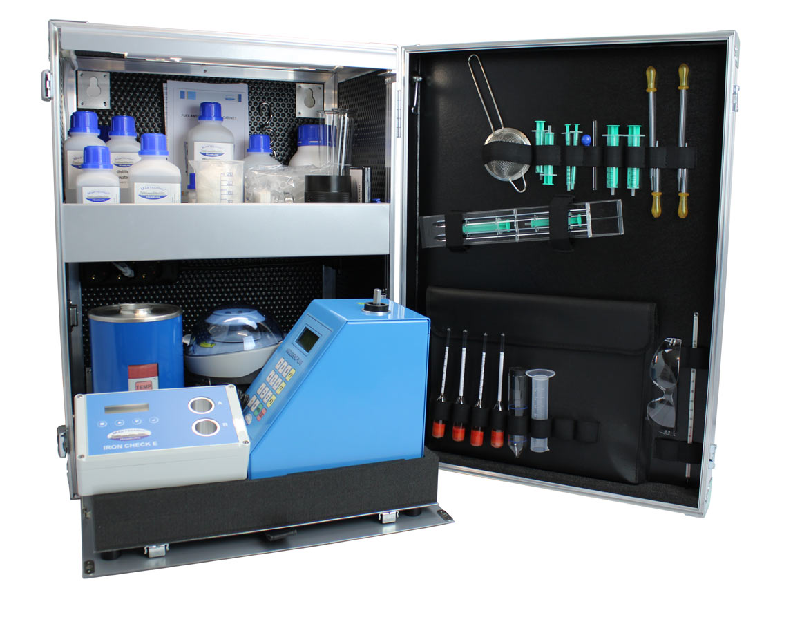 FUEL & LUBE OIL TEST CABINET